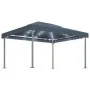 Cenador con tira de luces LED aluminio antracita 400x300 cm de vidaXL, Carpas y cenadores - Ref: Foro24-3070352, Precio: 401,...
