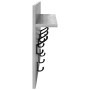 Perchero de pared con estante Gris Sonoma 60 x 40 x 12 cm en Estanterías | Comprar online en Foru.es