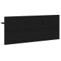 Perchero de pared con estante Roble Negro 100 x 40 x 12 cm en Estanterías | Comprar online en Foru.es