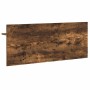 Perchero de pared con estante Roble ahumado 100 x 40 x 12 cm en Estanterías | Comprar online en Foru.es