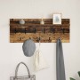 Perchero de pared con estante Madera vieja 100 x 40 x 12 cm en Estanterías | Comprar online en Foru.es