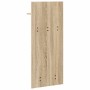 Perchero de pared con estante Roble Sonoma 40 x 10 x 90 cm en Estanterías | Comprar online en Foru.es