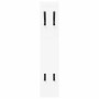 Perchero de pared Blanco 20 x 1.5 x 100 cm Madera contrachapada en Estanterías | Comprar online en Foru.es