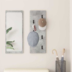 Perchero de pared Gris Concreto 30 x 1,5 x 80 cm en Estanterías | Comprar online en Foru.es