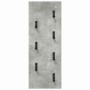 Perchero de pared Gris Concreto 30 x 1,5 x 80 cm en Estanterías | Comprar online en Foru.es