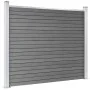 Graues WPC-Zaunplatten-Set 699 x 146 cm von vidaXL, Zaunpaneele - Ref: Foro24-3070457, Preis: 847,12 €, Rabatt: %
