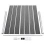 Graues WPC-Zaunplatten-Set 699 x 146 cm von vidaXL, Zaunpaneele - Ref: Foro24-3070457, Preis: 847,12 €, Rabatt: %