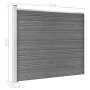 Graues WPC-Zaunplatten-Set 699 x 146 cm von vidaXL, Zaunpaneele - Ref: Foro24-3070457, Preis: 847,12 €, Rabatt: %