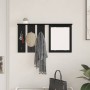 Perchero de pared con estante Roble negro 85 x 10 x 45 cm en Estanterías | Comprar online en Foru.es