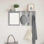 Perchero de pared con estante Gris sonoma 85 x 10 x 45 cm en Estanterías | Comprar online en Foru.es