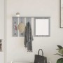 Perchero de pared con estante Gris sonoma 85 x 10 x 45 cm en Estanterías | Comprar online en Foru.es