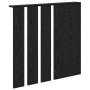 Perchero de pared con estante Roble negro 84 x 10 x 80 cm en Estanterías | Comprar online en Foru.es