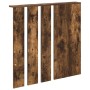 Perchero de pared con estante Roble ahumado 84 x 10 x 80 cm en Estanterías | Comprar online en Foru.es