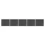 Graues WPC-Zaunplatten-Set 872 x 146 cm von vidaXL, Zaunpaneele - Ref: Foro24-3070458, Preis: 1,00 €, Rabatt: %