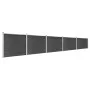 Graues WPC-Zaunplatten-Set 872 x 146 cm von vidaXL, Zaunpaneele - Ref: Foro24-3070458, Preis: 1,00 €, Rabatt: %