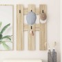 Perchero de pared Roble Sonoma 65 x 3 x 100 cm en Estanterías | Comprar online en Foru.es
