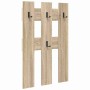 Perchero de pared Roble Sonoma 65 x 3 x 100 cm en Estanterías | Comprar online en Foru.es