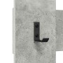 Perchero de pared Gris Concreto 65 x 3 x 100 cm en Estanterías | Comprar online en Foru.es
