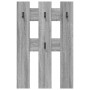 Perchero de pared Gris Sonoma 65 x 3 x 100 cm en Estanterías | Comprar online en Foru.es