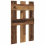 Perchero de pared Madera vieja 65 x 3 x 100 cm en Estanterías | Comprar online en Foru.es