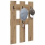 Perchero de pared Roble artesanal 65 x 3 x 100 cm en Estanterías | Comprar online en Foru.es