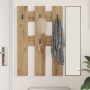 Perchero de pared Roble artesanal 65 x 3 x 100 cm en Estanterías | Comprar online en Foru.es