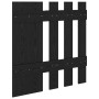 Perchero de pared con espejo Roble Negro 100 x 10 x 100 cm en Estanterías | Comprar online en Foru.es