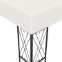 Cenador con tira de luces LED 3x3 m tela color crema de vidaXL, Carpas y cenadores - Ref: Foro24-3070326, Precio: 257,50 €, D...