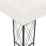 Cenador con tira de luces LED 3x3 m tela color crema de vidaXL, Carpas y cenadores - Ref: Foro24-3070326, Precio: 253,08 €, D...