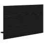 Perchero de pared con estante Roble Negro 90 x 10 x 50 cm en Estanterías | Comprar online en Foru.es