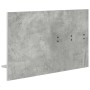 Perchero de pared con estante Gris Concreto 90 x 10 x 50 cm en Estanterías | Comprar online en Foru.es