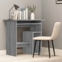 Escritorio de madera contrachapada gris Sonoma 80x45x74 cm de vidaXL, Escritorios - Ref: Foro24-815478, Precio: 61,75 €, Desc...