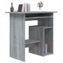 Escritorio de madera contrachapada gris Sonoma 80x45x74 cm de vidaXL, Escritorios - Ref: Foro24-815478, Precio: 61,75 €, Desc...