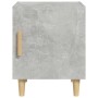 Mesitas de noche 2 uds madera contrachapada gris hormigón de vidaXL, Mesitas de noche - Ref: Foro24-812051, Precio: 46,69 €, ...