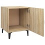 Mesitas de noche 2 uds madera contrachapada color roble Sonoma de vidaXL, Mesitas de noche - Ref: Foro24-812067, Precio: 69,7...