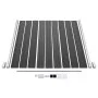 Schwarzes WPC-Zaunplatten-Set 619 x (105–186) cm von vidaXL, Zaunpaneele - Ref: Foro24-3070439, Preis: 1,00 €, Rabatt: %