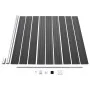 Schwarzes WPC-Zaunplatten-Set 619 x (105–186) cm von vidaXL, Zaunpaneele - Ref: Foro24-3070439, Preis: 1,00 €, Rabatt: %