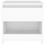 Mesita de noche de madera contrachapada blanco 40x30x39 cm de vidaXL, Mesitas de noche - Ref: Foro24-803443, Precio: 35,26 €,...