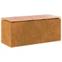 Banco de jardín Oxidado 100 x 40 x 43 cm Acero oxidado en Bancos de jardín | Comprar online en Foru.es