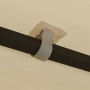 Cenador con tira de luces LED 3x4 m crema de vidaXL, Carpas y cenadores - Ref: Foro24-3070321, Precio: 242,70 €, Descuento: %