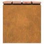 Banco de jardín Oxidado 40 x 40 x 43 cm Acero oxidado en Bancos de jardín | Comprar online en Foru.es