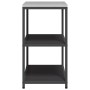 Almacenamiento de cocina Negro 60 x 50 x 92 cm Acero en Armarios de cocina | Comprar online en Foru.es