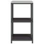 Almacenamiento de cocina Negro 60 x 50 x 92 cm Acero en Armarios de cocina | Comprar online en Foru.es