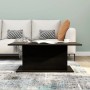 Mesa de centro madera contrachapada negro 102x55,5x40 cm de vidaXL, Mesas de centro - Ref: Foro24-810308, Precio: 44,09 €, De...