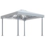 Cenador con tira de luces LED aluminio crema 300x300 cm de vidaXL, Carpas y cenadores - Ref: Foro24-3070342, Precio: 391,80 €...