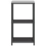 Almacenamiento de cocina Negro 60 x 50 x 92 cm Acero en Armarios de cocina | Comprar online en Foru.es