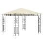 Cenador con mosquitera y tira de luces LED crema 3x3x2,73m de vidaXL, Carpas y cenadores - Ref: Foro24-3070314, Precio: 328,2...