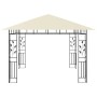 Cenador con mosquitera y tira de luces LED crema 3x3x2,73m de vidaXL, Carpas y cenadores - Ref: Foro24-3070314, Precio: 328,2...