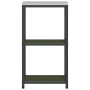 Almacenamiento de cocina Verde Oliva 60 x 50 x 92 cm Acero en Armarios de cocina | Comprar online en Foru.es