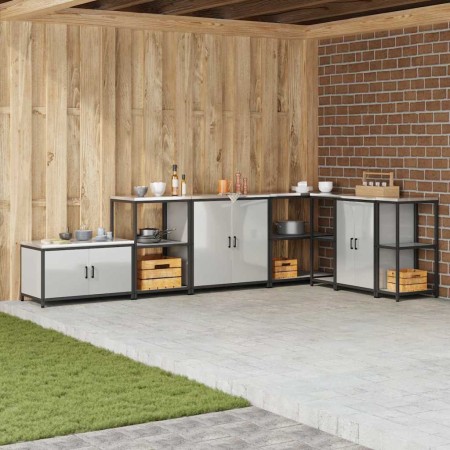 Almacenamiento de cocina Plateado 60 x 50 x 92 cm Acero en Armarios de cocina | Comprar online en Foru.es